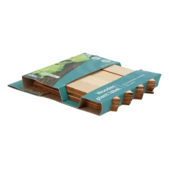 SOGO Houten Steeketiket 10 cm 24 stuks