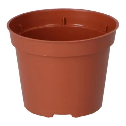 SOGO Plastic Potje Terra Kleur 6 cm 30 stuks