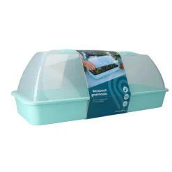 SOGO Vensterbank Kweekkas Maxigrow 20 x 54 x 21 cm