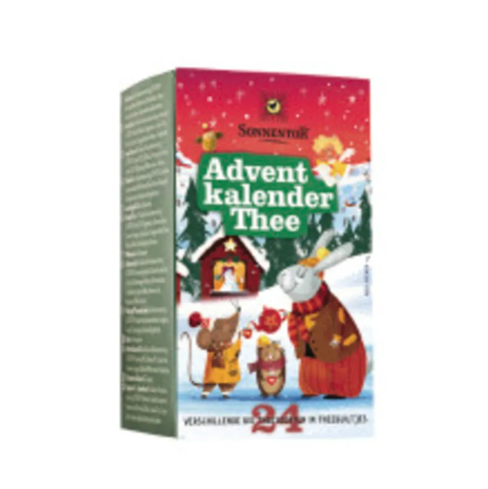 Sonnentor Advent Kalender Thee Biologisch 24 stuks