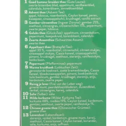 Sonnentor Advent Kalender Thee Biologisch 24 stuks