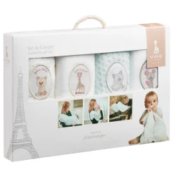 Sophie de Giraf Doeken Hydrofyl 4 stuks