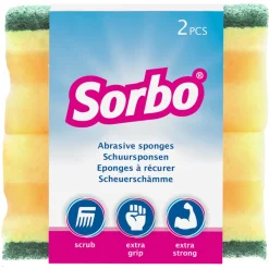 Sorbo Schuurspons Handgreep 2 stuks