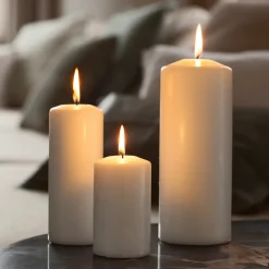 SPAAS Cilinderkaars Ivoor 60/150 mm ± 45 branduren