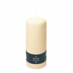 SPAAS Cilinderkaars Ivoor 80/200 mm ± 100 branduren