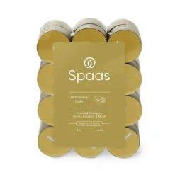 SPAAS Geurtheelichten Shimmering Smile ± 4,5 branduren 24 stuks