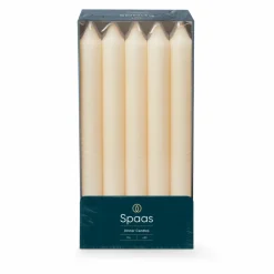 SPAAS Huishoudkaars Ivoor 21/240 mm ± 8 branduren 10 stuks