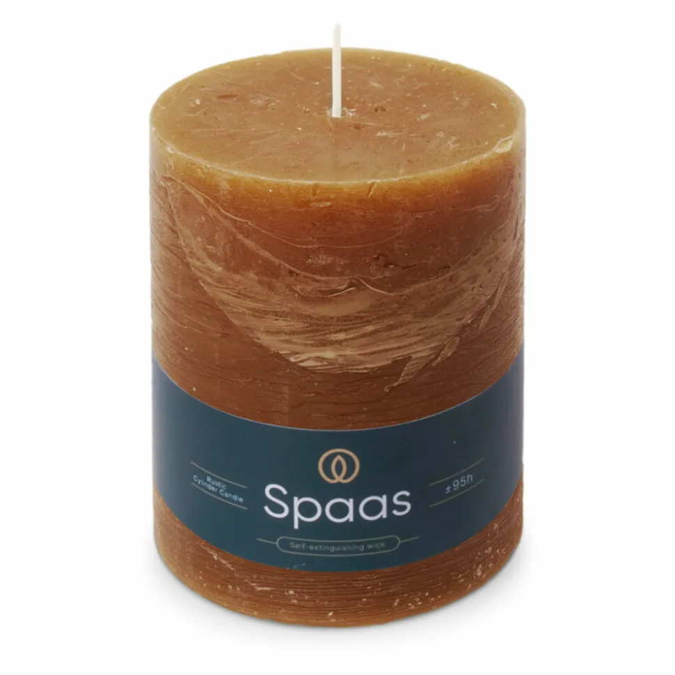 SPAAS Rustieke Pillarkaars ± 95 branduren Cognac
