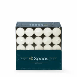 SPAAS Theelichten doos ± 8 branduren 75 stuks