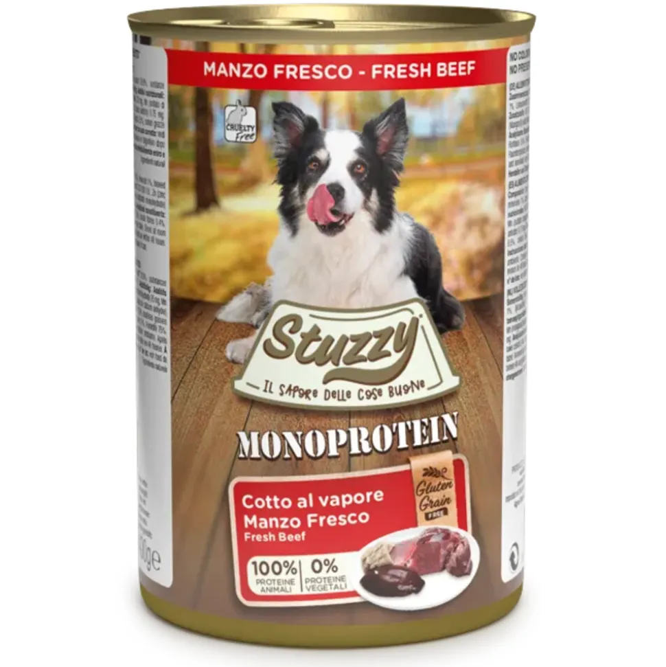 Stuzzy Hondenvoer MonoProtein Rundvlees 400 gr