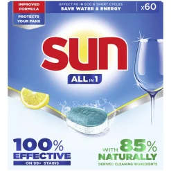 Sun Vaatwastabletten Citroen 60 stuks