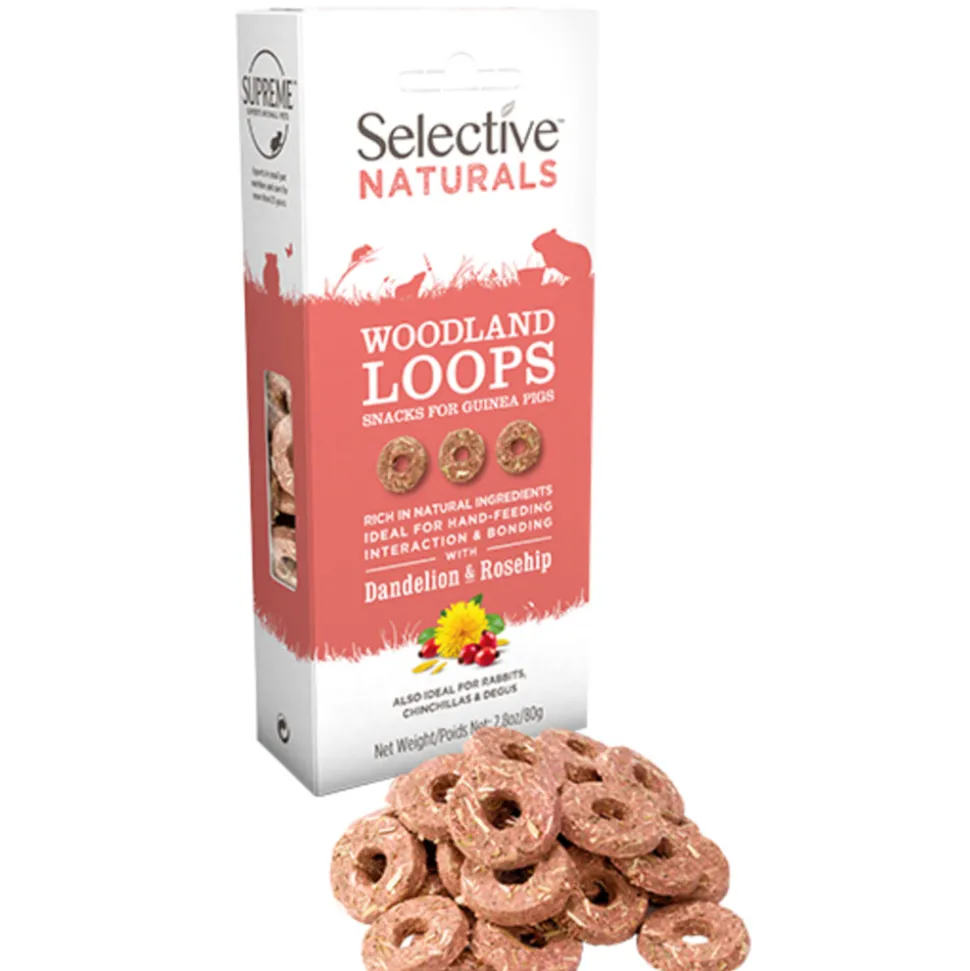 Supreme Selective Naturals Snack Woodland Loops 80 gr