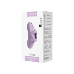 Svakom App Controlled Vinger & Pantyvibrator in 1 Echo
