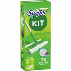 Swiffer Starterskit met 1 Handvat + 2 Droge Doekjes Navullingen 1 set