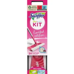Swiffer Vloerreiniger Starterskit 1 Dweil + 8 Droge + 3 Vochtige Vloerdoekjes Limited Edition 1 set