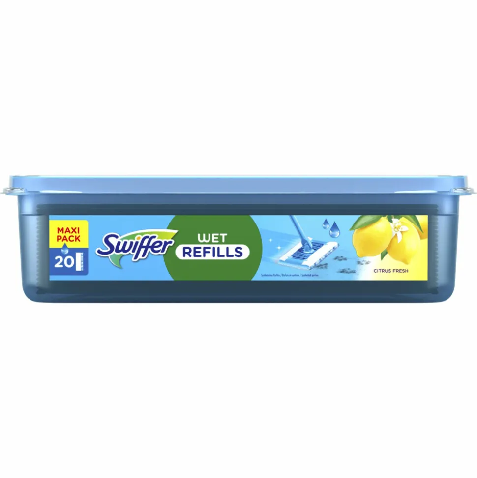 Swiffer Vochtige Vloerdoekjes Citrus Fresh 20 stuks