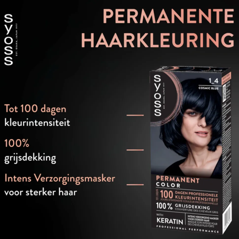 Syoss Baseline Haarverf 1-4 Cosmic Blue
