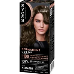 Syoss Baseline Haarverf 5-1 Lichtbruin
