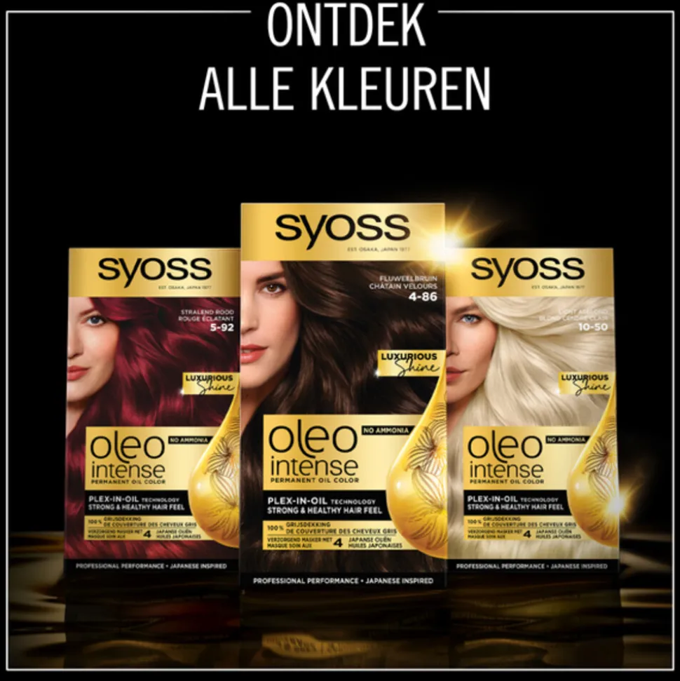 Syoss Color Oleo Intense 8-50 Natuurlijk Asblond