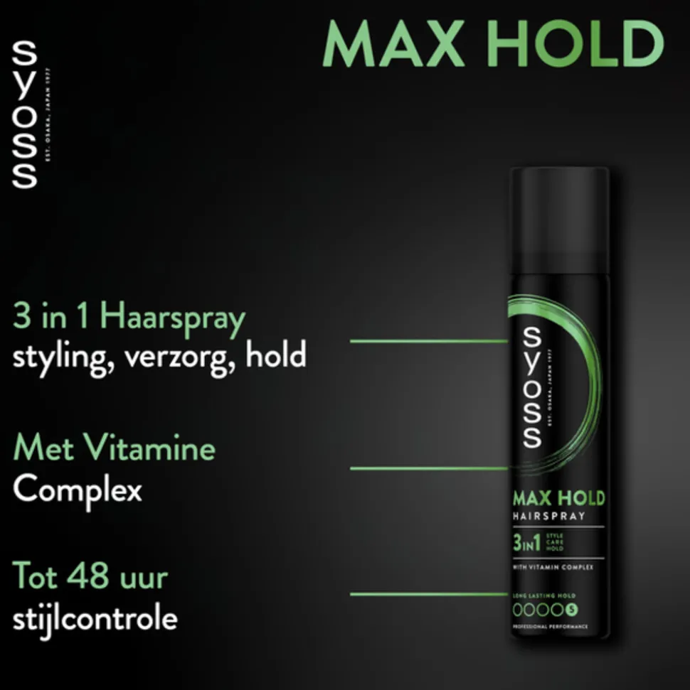 Syoss Max Hold Haarspray 75 ml