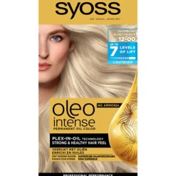 Syoss Oleo Intense 12-00 Zilverblond Haarverf