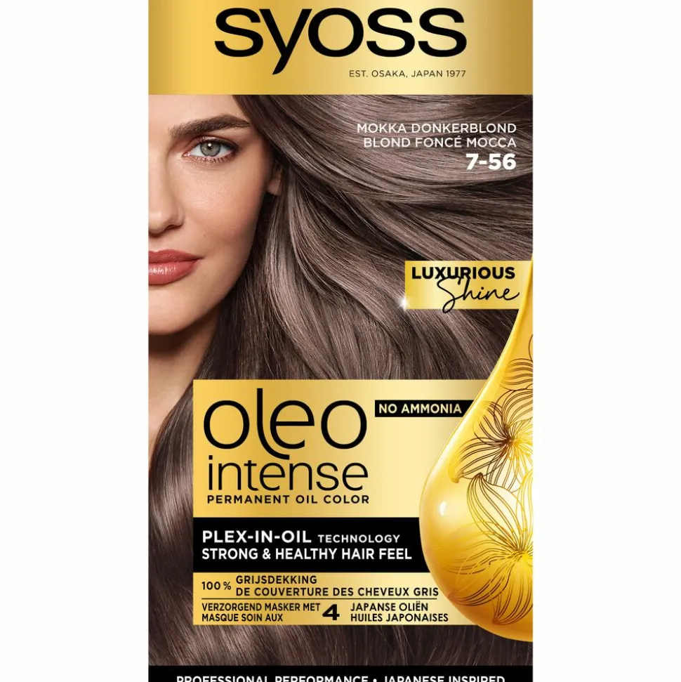 Syoss Oleo Intense Haarverf 7-56 Mokka Donkerblond