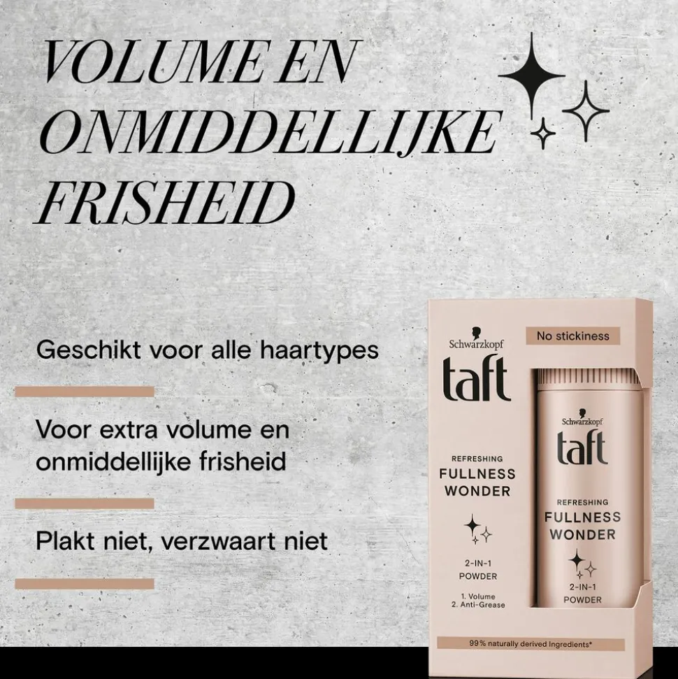 Taft Fullness Powder Fullness Wonder 10 ml