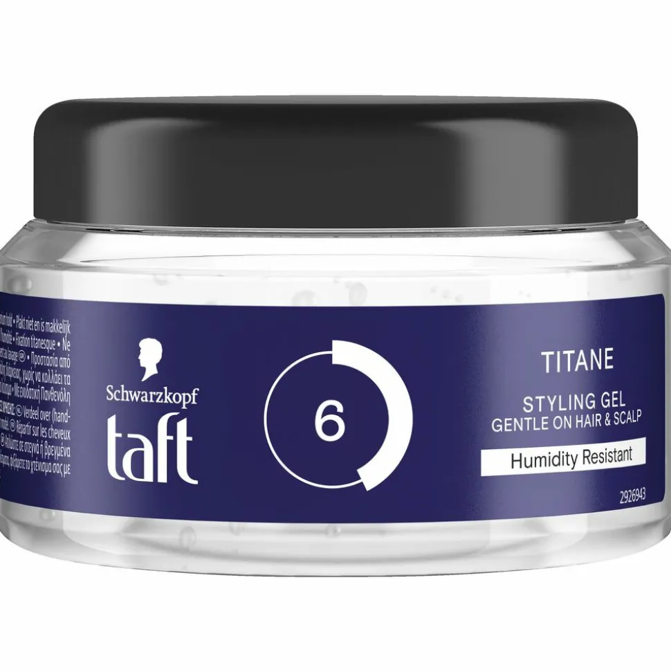 Taft Men Power Gel Titane Hold 6 250 ml