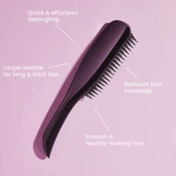 Tangle Teezer Wet Detangler Haarborstel Large Black