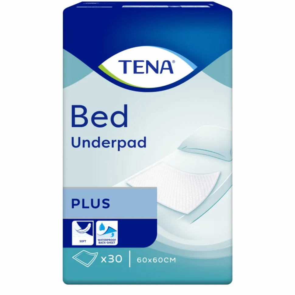 TENA Bed Onderlegger Plus 60 x 60 cm 40 stuks