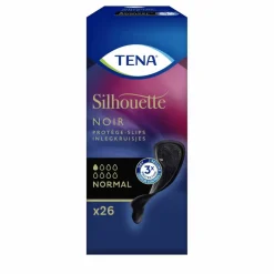 TENA Silhouette Pads Black Normal 26 stuks