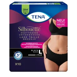 TENA Silhouette Underwear Low Waist Blanc Plus L 10 stuks