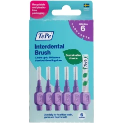 TePe Interdentale Ragers Original 1,1 mm Paars 6 stuks