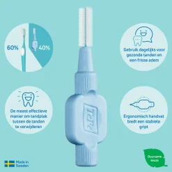 TePe Ragers Extra Zacht 0,7 mm Lichtgeel 6 stuks