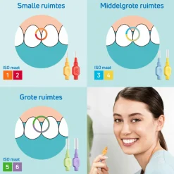 TePe Ragers Extra Zacht 0,7 mm Lichtgeel 6 stuks