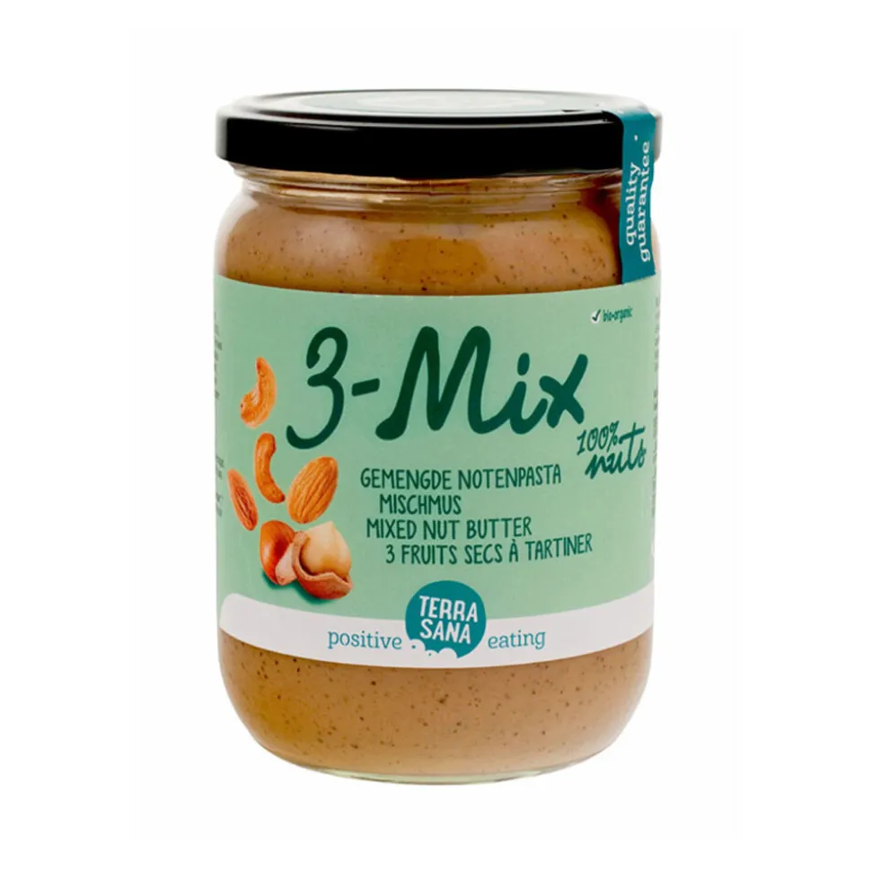 Terrasana Notenpasta 3 Mix 500 gr
