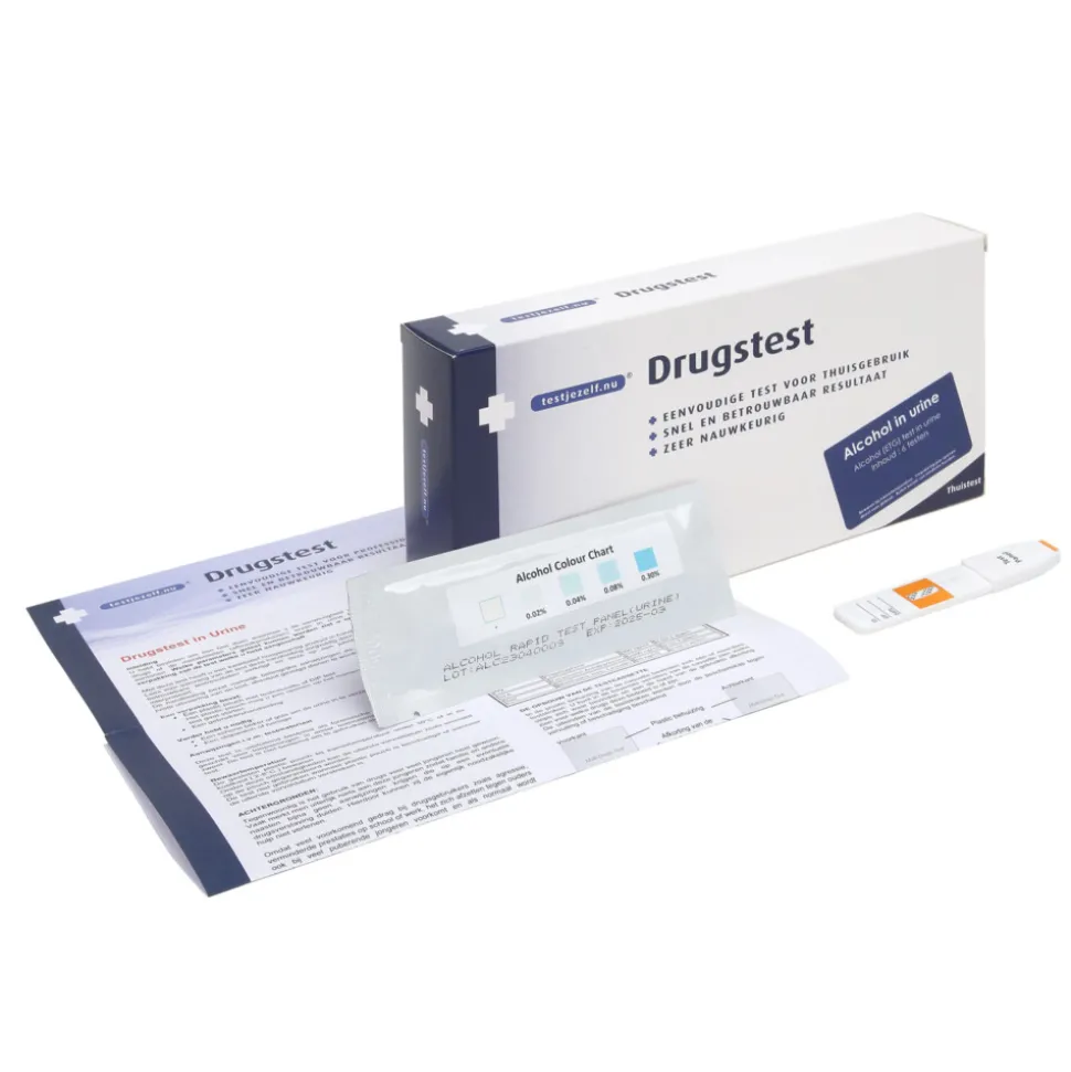 Testjezelf.nu Alcohol (ETG) Drugstest In Urine 6 stuks