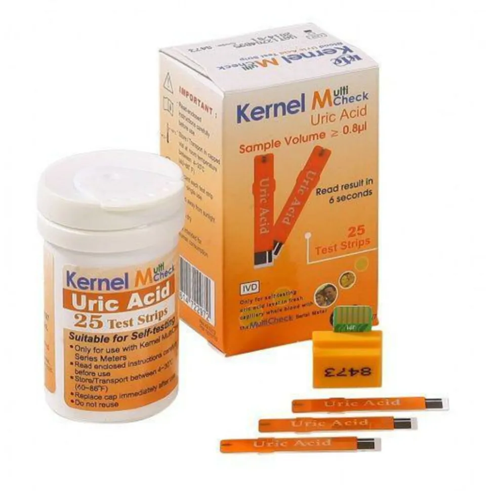 Testjezelf.nu Multi Urinezuur Strip 25 stuks