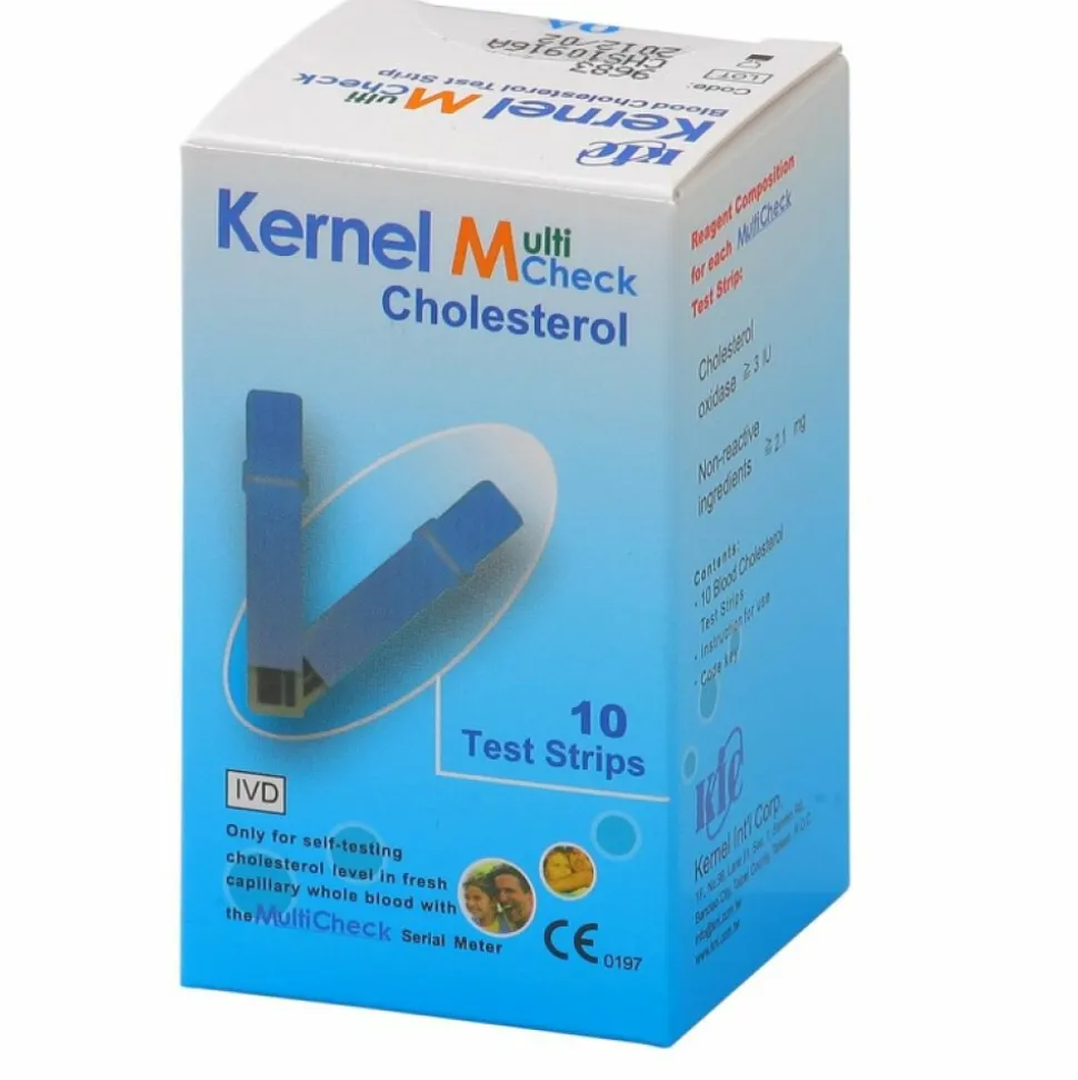 Testjezelf.nu Multicheck Cholesterol Strips 10 stuks