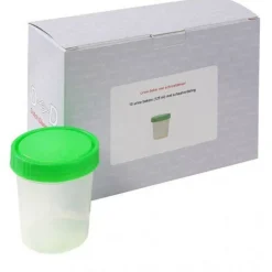 Testjezelf.nu Urinebeker+Deksel 10 stuks
