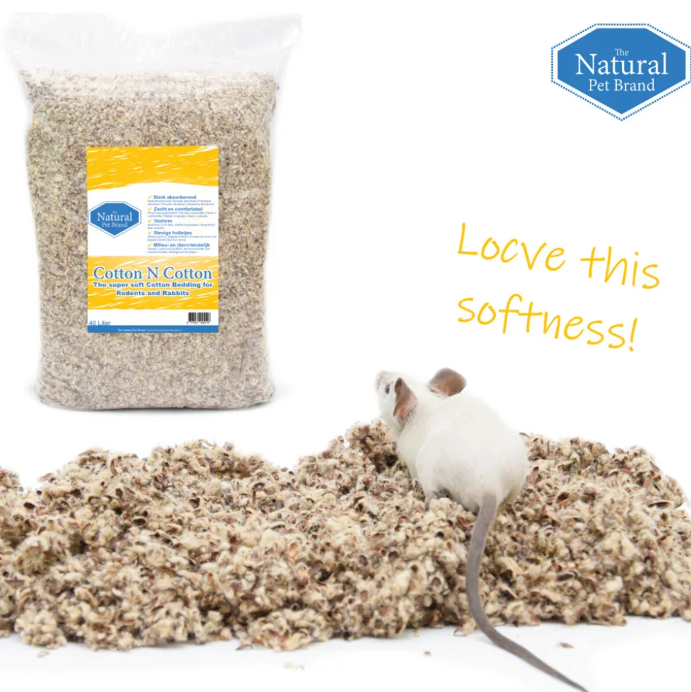 The Natural Pet Brand Cotton N Cotton 40 liter