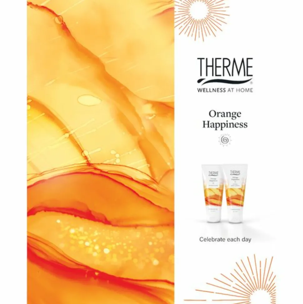 Therme Shower Treatment Geschenkset Orange Happiness 1 set