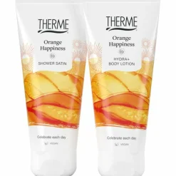 Therme Shower Treatment Geschenkset Orange Happiness 1 set