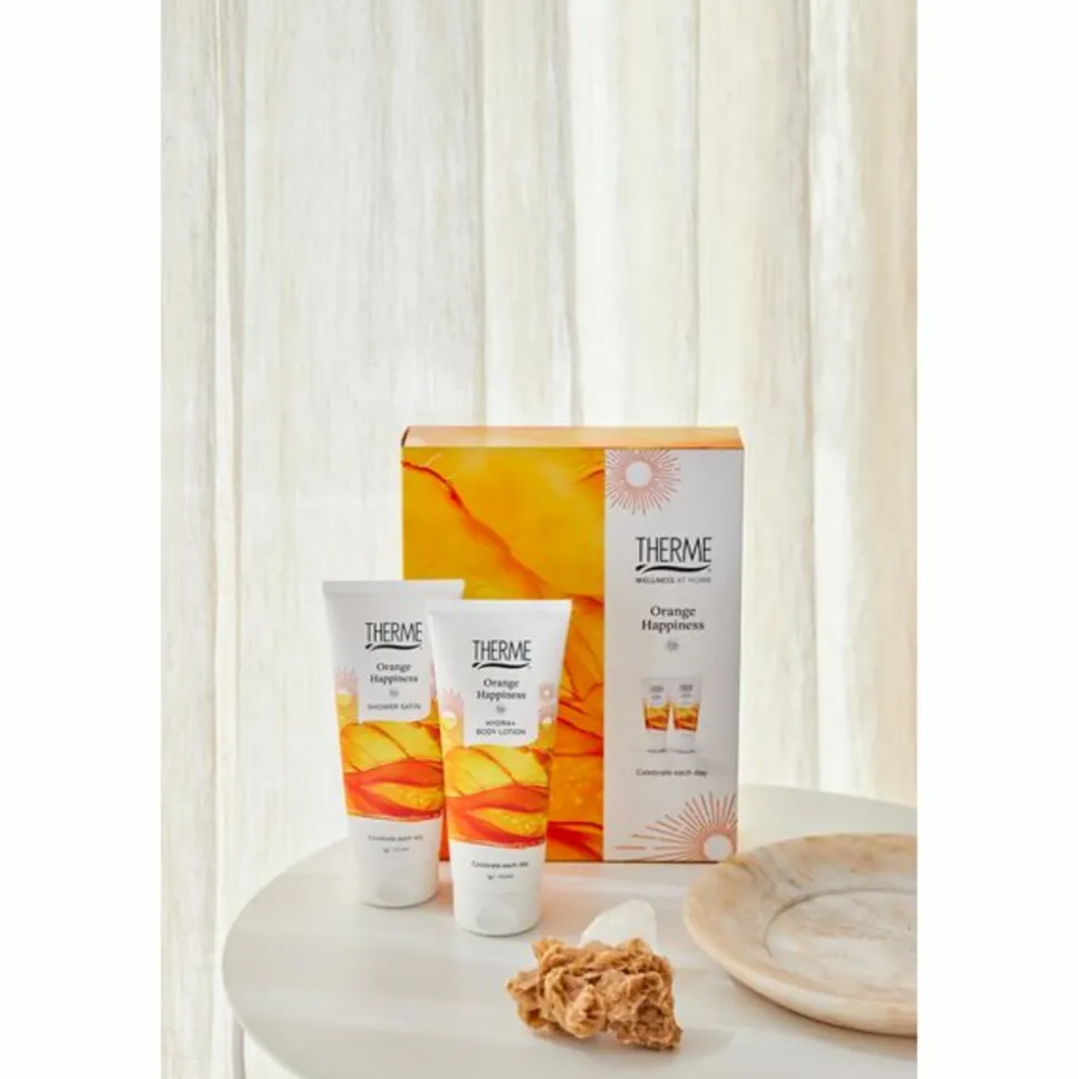Therme Shower Treatment Geschenkset Orange Happiness 1 set