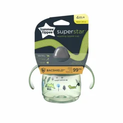 Tommee Tippee Close To Nature Drinkbeker First Trainer Cup Groen 4m+ 190 ml