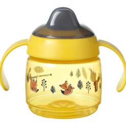 Tommee Tippee Close To Nature Drinkbeker First Trainer Cup Geel 4m+ 190 ml