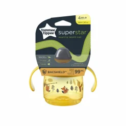 Tommee Tippee Close To Nature Drinkbeker First Trainer Cup Geel 4m+ 190 ml
