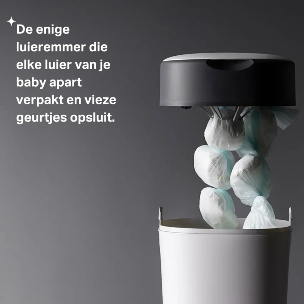 Tommee Tippee Twist & Click Luieremmer Roze