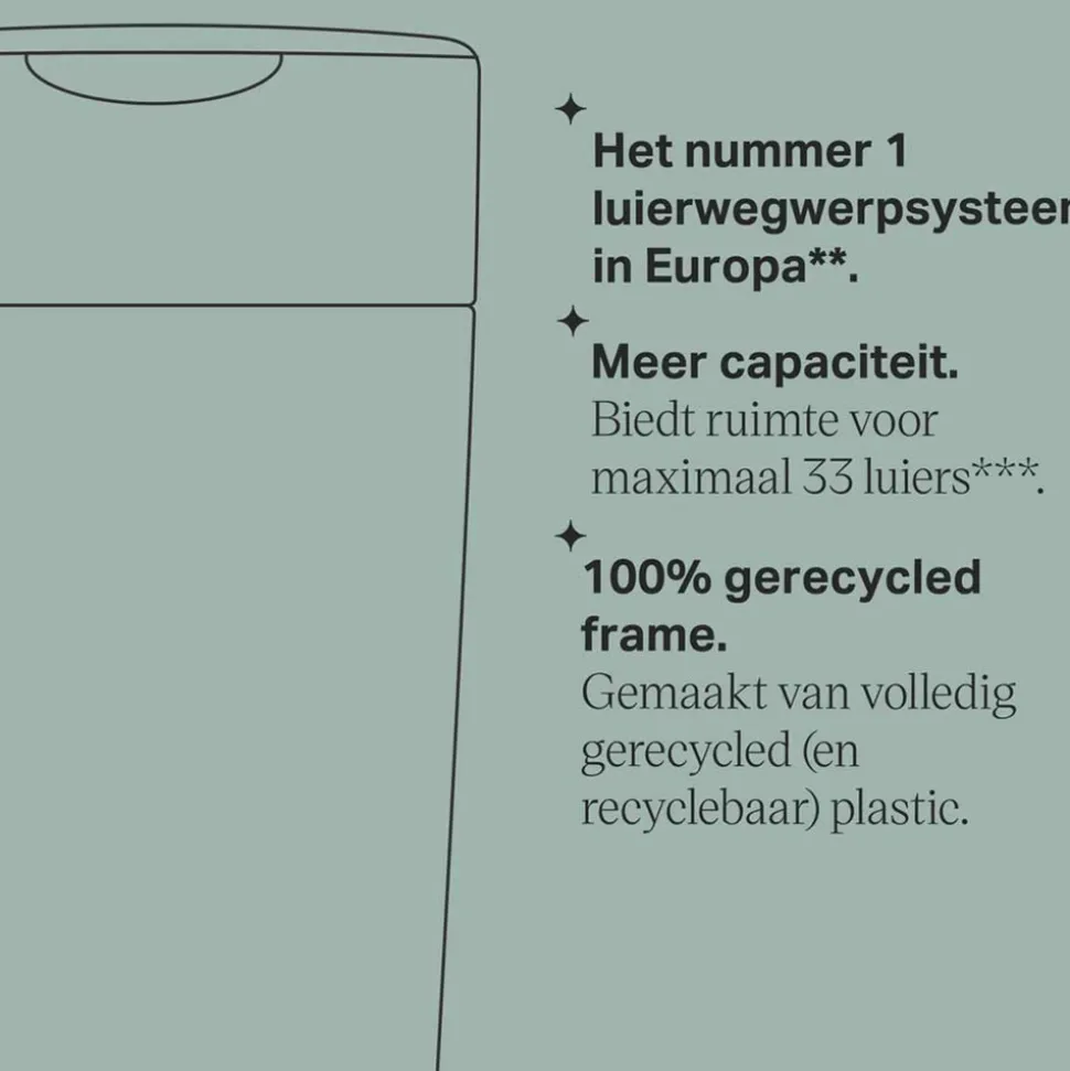 Tommee Tippee Twist & Click Luieremmer Roze