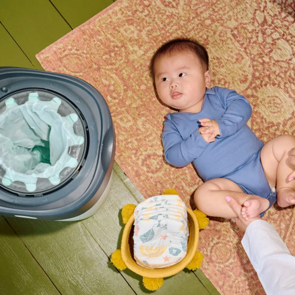 Tommee Tippee Twist & Click Luieremmer Roze